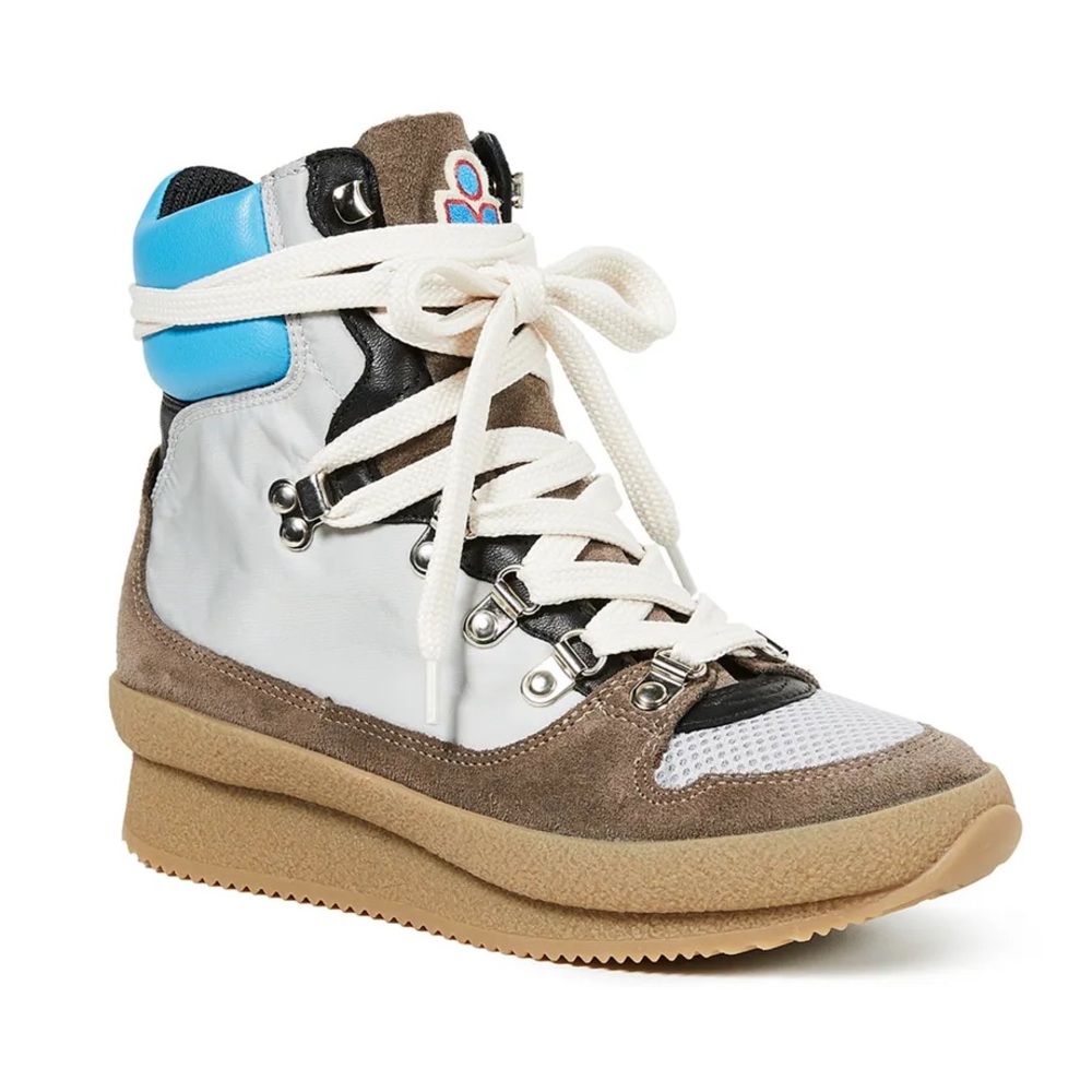 Isabel Marant Brendta Wedge Sneaker Snow Boot Suede Size 39 / 8.5